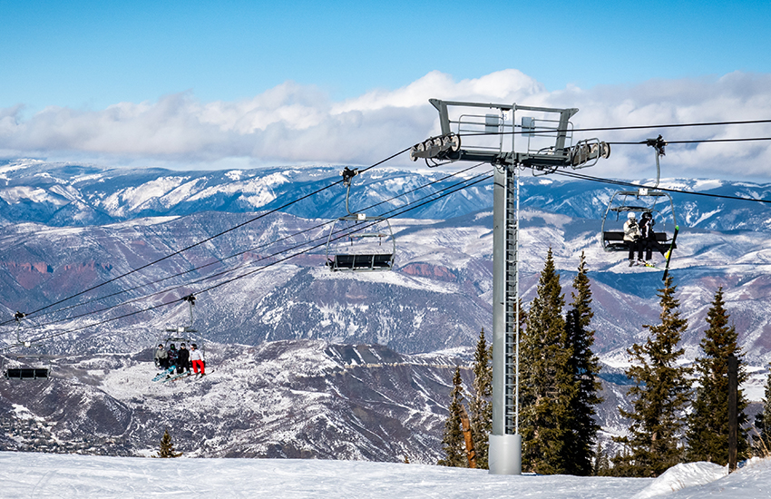 Visiting Colorado ski resort Aspen Mountain