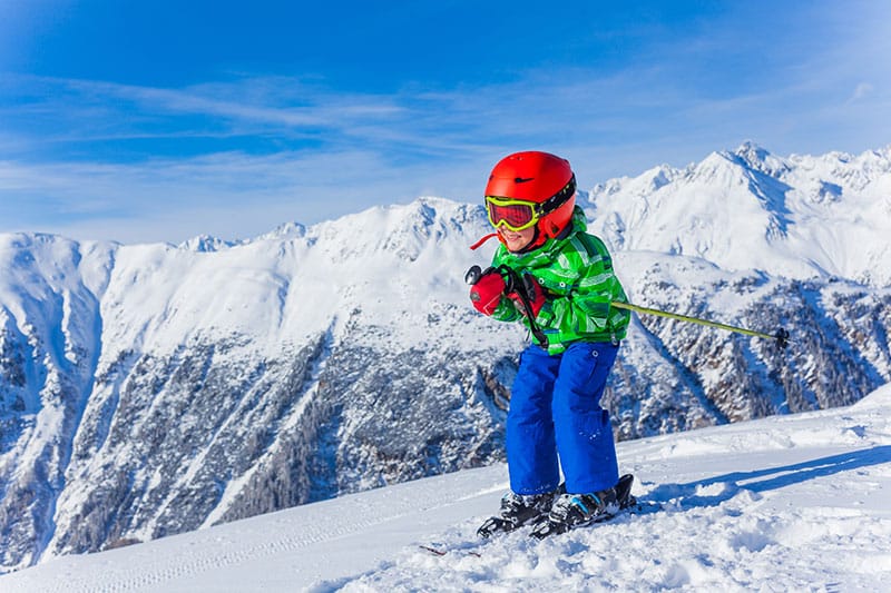 kids on the slope