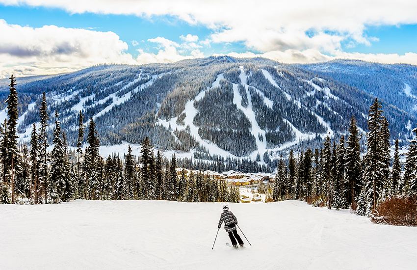Best Canadian ski location to ship your skis with Ship Skis is Whistler Blackcomb
