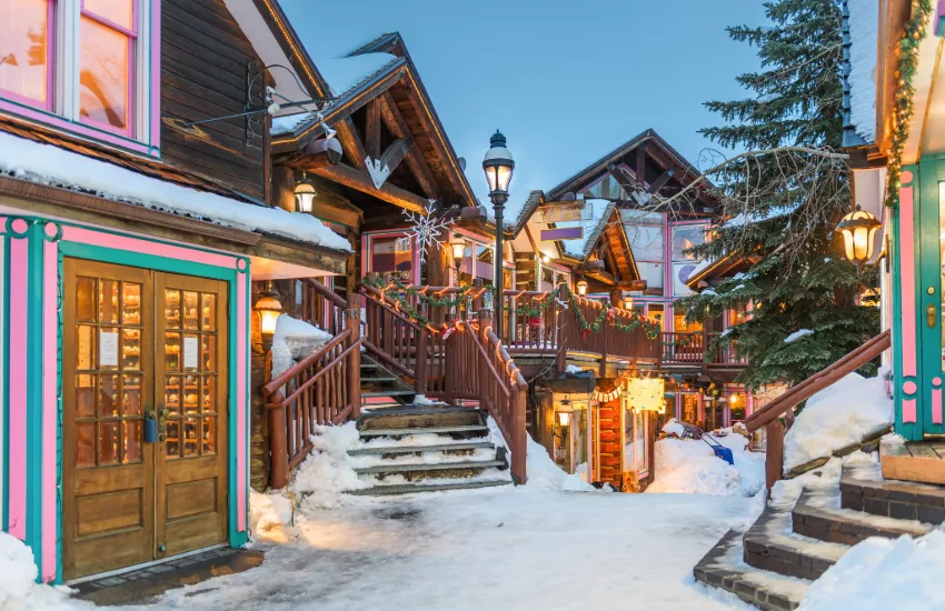best ski towns