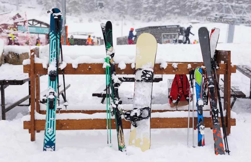 renting vs. bringing your own ski gear